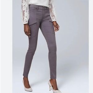 WHBM mid rise skinny moto ankle jeans Women’s Size 6 Long